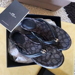 Coach sandals